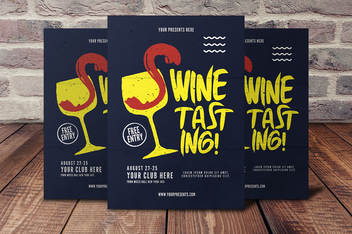 Wine Tasting Flyer in Flyer Templates - product preview 8