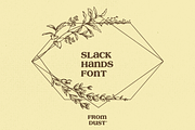 FDS - SLACK HANDS FONT
