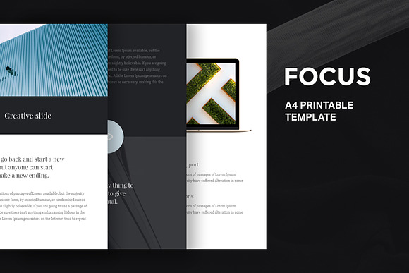 A4 | 18 Vertical Templates Bundle in Keynote Templates - product preview 12