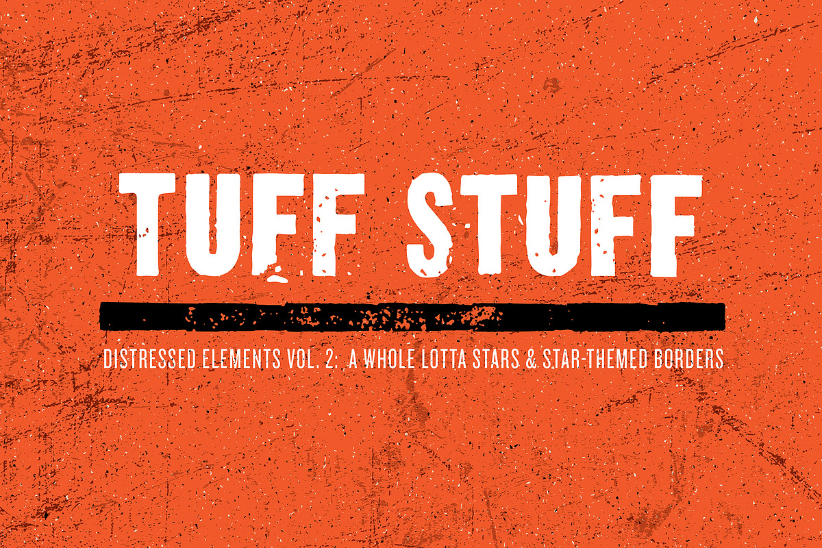 Tuff Stuff Distressed Elements 2 in Illustrations - product preview 8