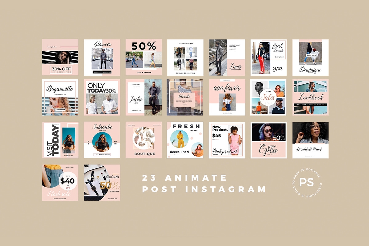 46 Animate Insta Story&Post in Instagram Templates - product preview 8