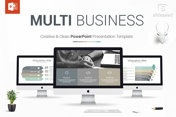 Multi Business PowerPoint Template in PowerPoint Templates - product preview 26
