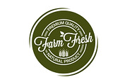 Farm fresh product. 