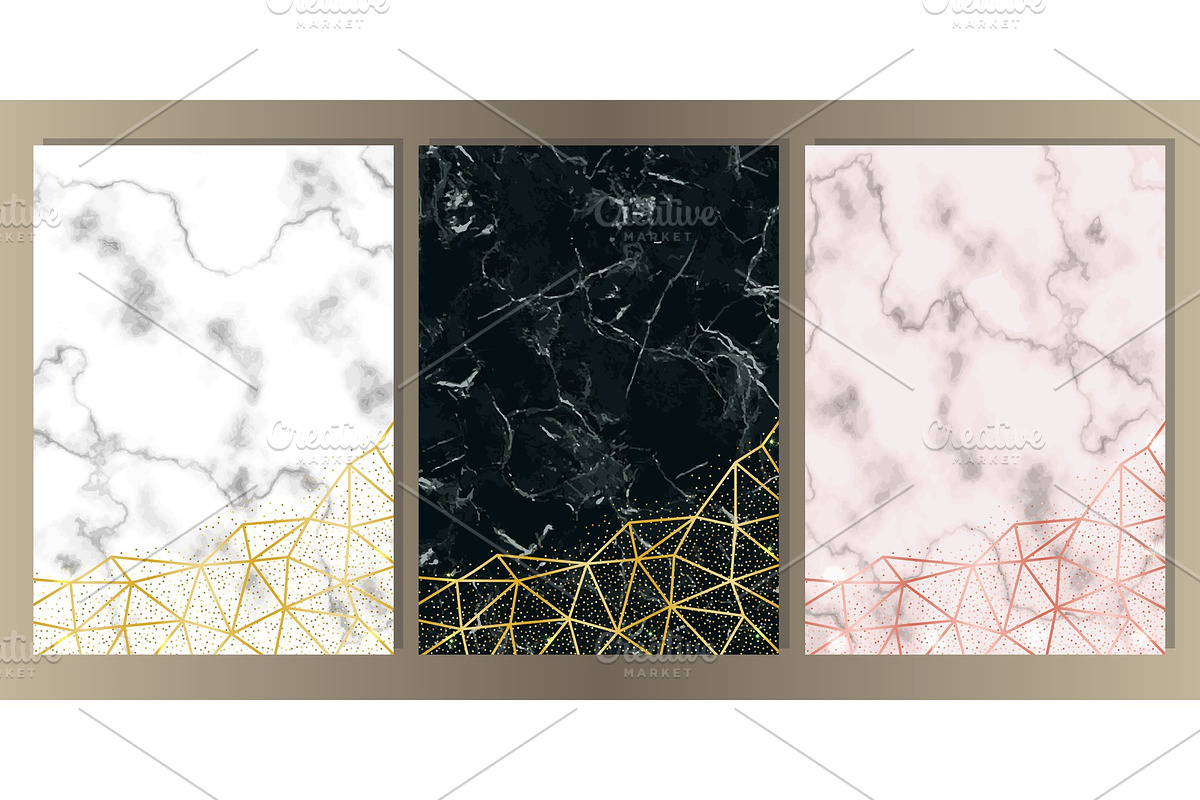Luxury Glitter and Marble Set in Illustrations - product preview 8