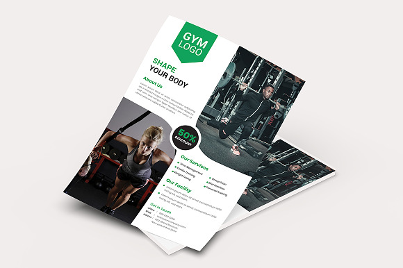 Fitness Flyer Template in Flyer Templates - product preview 3