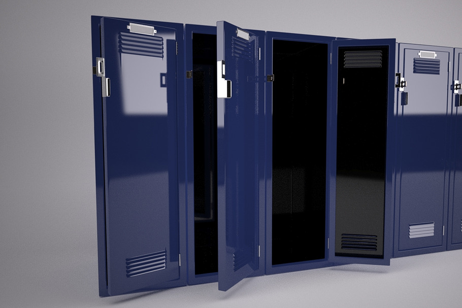 Sports / Gym / School Locker in Objects - product preview 8