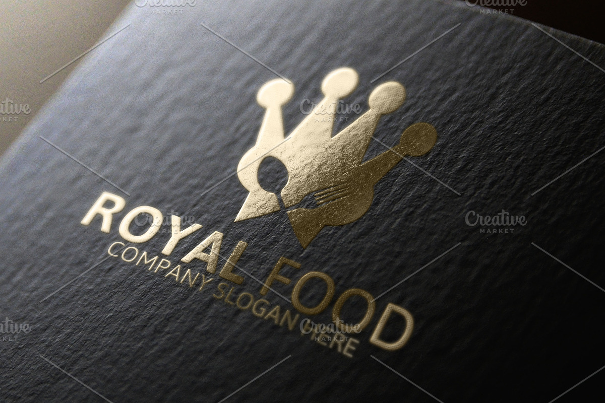 Royal Food Logo in Logo Templates - product preview 8
