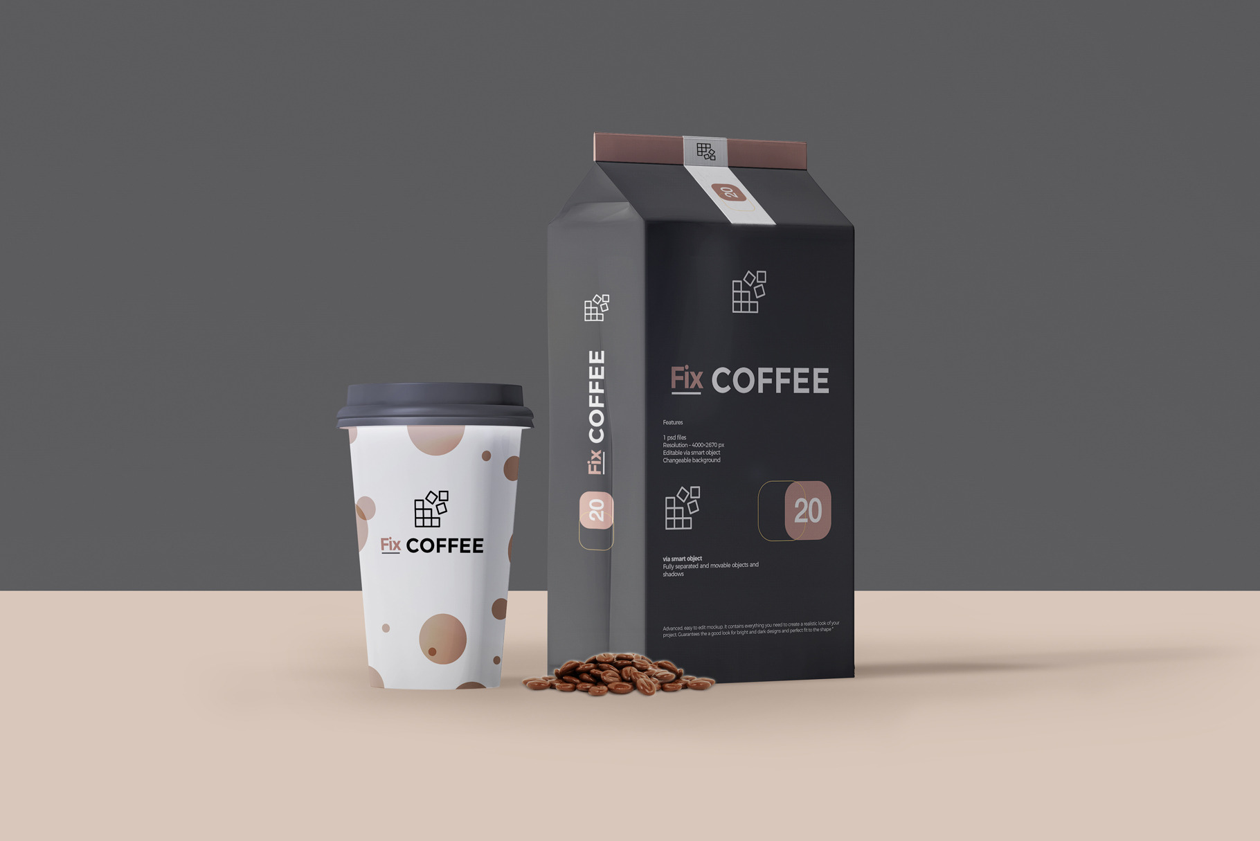 Download Coffee Packaging Mockup 2 | Creative Product Mockups ~ Creative Market