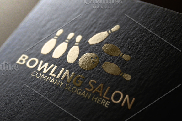 Bowling Sport Salon Logo in Logo Templates - product preview 1
