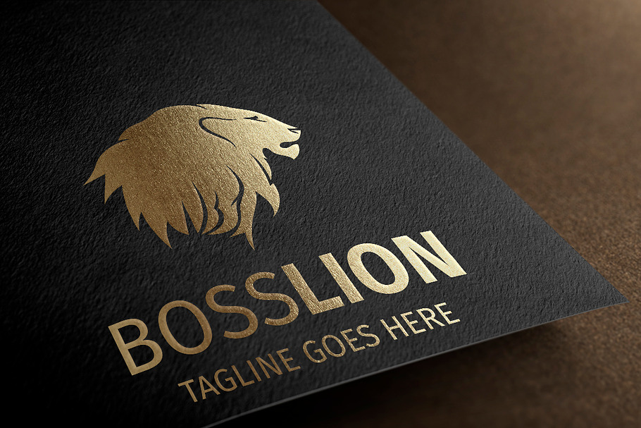 Boss Lion Logo in Logo Templates - product preview 8