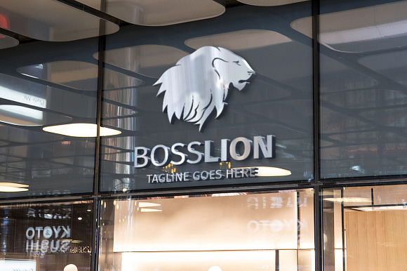 Boss Lion Logo in Logo Templates - product preview 1