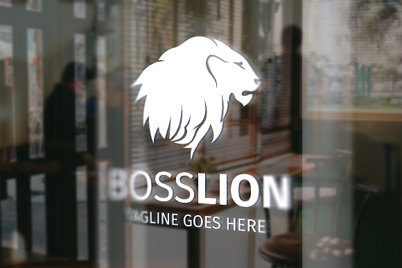 Boss Lion Logo in Logo Templates - product preview 2