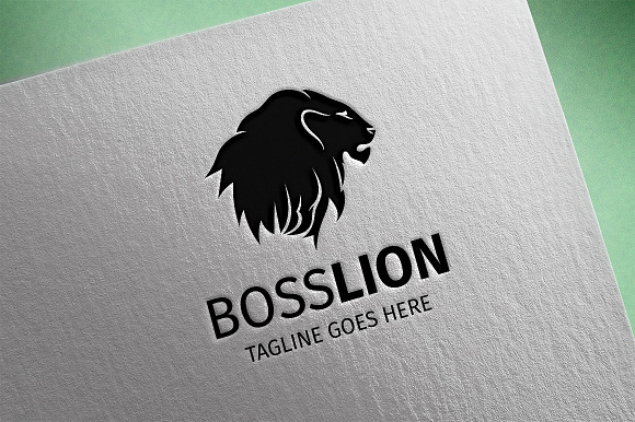 Boss Lion Logo in Logo Templates - product preview 3
