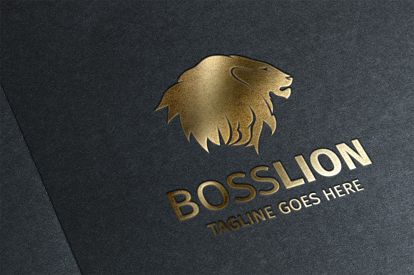 Boss Lion Logo in Logo Templates - product preview 4