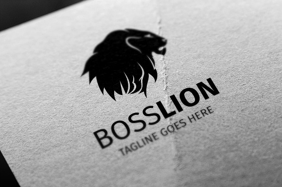 Boss Lion Logo in Logo Templates - product preview 5