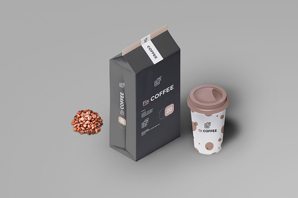 Coffee Packaging Mockup 3