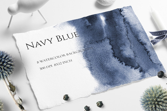 Navy Blue Ombre Texture in Textures - product preview 5
