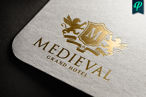 Medieval - Heraldic Logo Template in Logo Templates - product preview 2