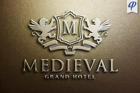 Medieval - Heraldic Logo Template in Logo Templates - product preview 3