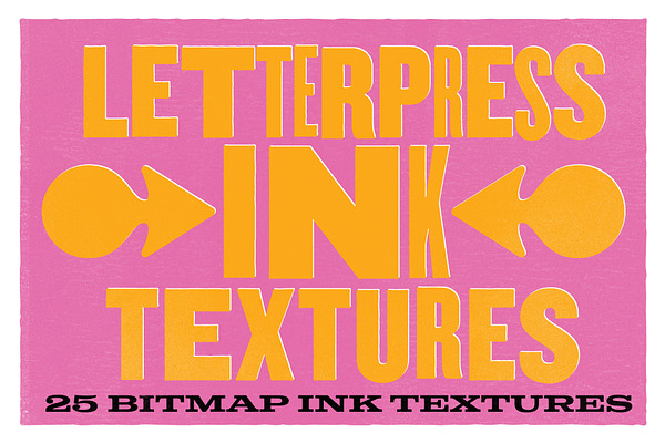 Letterpress Ink Textures