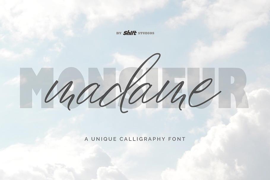 Madame Typeface in Script Fonts - product preview 8