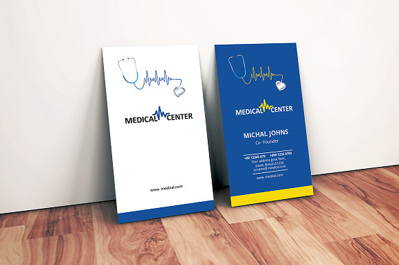 Medical Business Card in Business Card Templates - product preview 6