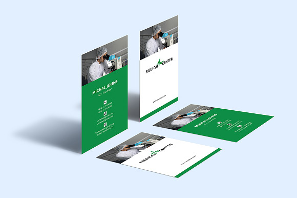 Medical Business Card in Business Card Templates - product preview 2
