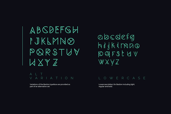 Bastion | Display Font in Display Fonts - product preview 1