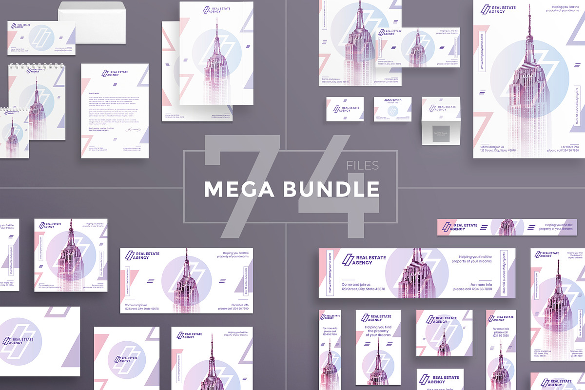 Mega Bundle | Real Estate Agency in Templates - product preview 8
