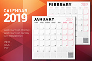 Monthly Planner 2019