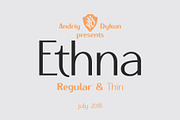 Ethna regular & thin