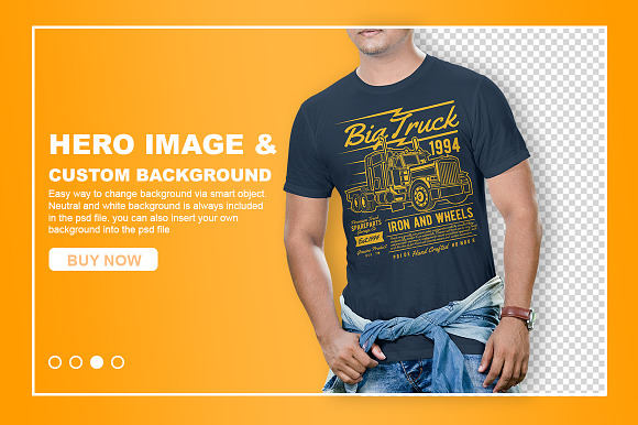 Mens Tshirt Mockup Vol 1.5.1.1 in Product Mockups - product preview 4