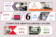 6 Computer Shop - Facebook Covers