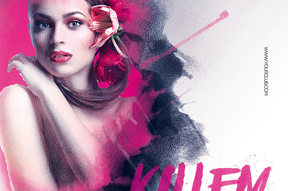 Killem Dj Party in Flyer Templates - product preview 4