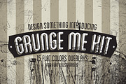 Grunge Me Kit for Flat Illustrations