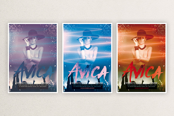 Avica Flyer in Flyer Templates - product preview 1
