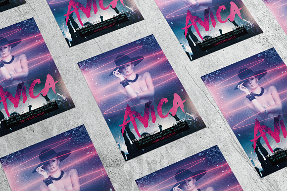 Avica Flyer in Flyer Templates - product preview 3