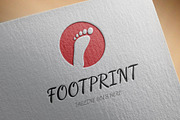 Footprint Logo Template
