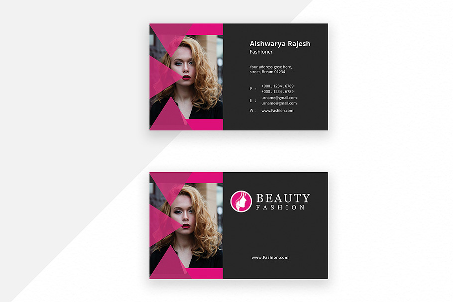 Makeup Artist Business Card