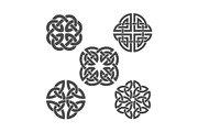 Vector celtic knot. Ethnic ornament