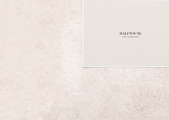 Card Mockup Soft Pink Stone Texture in Graphics - product preview 2
