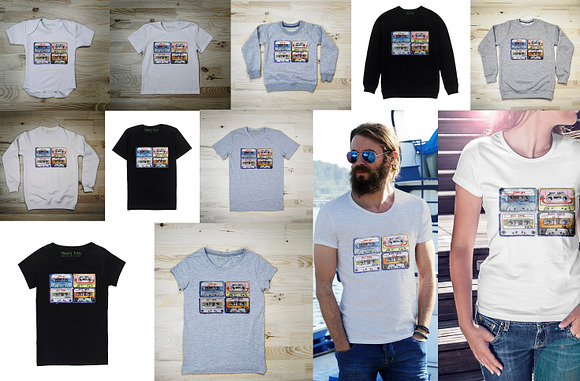 52 Cool T-shirt Designs Bundle Offer in Illustrations - product preview 3