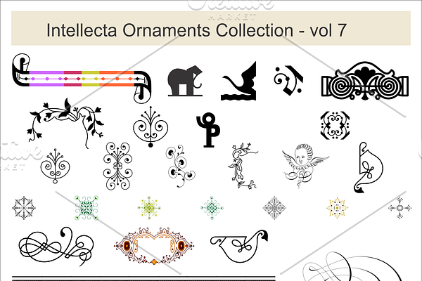 Intellecta Ornaments Collection 7
