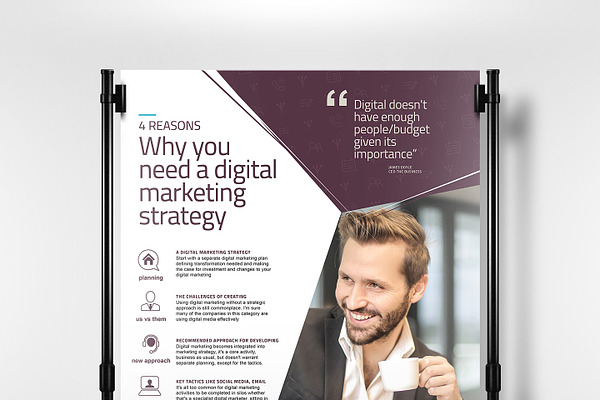 Digital Marketing Poster Template