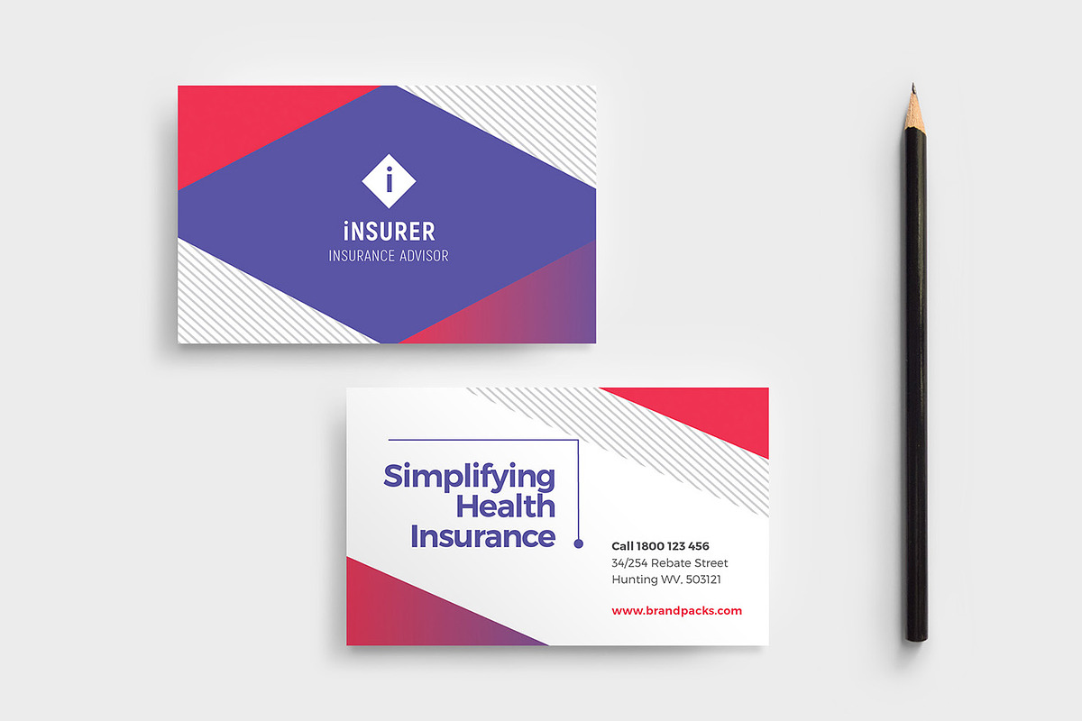 Modern Corporate Business Card in Business Card Templates - product preview 8