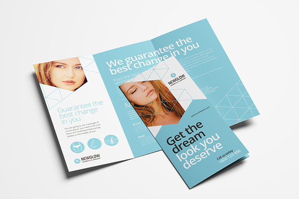 Cosmetic Trifold Brochure