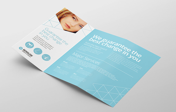 Cosmetic Trifold Brochure in Brochure Templates - product preview 1