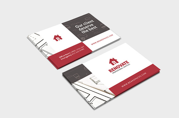 Tradesman Business Card in Business Card Templates - product preview 1