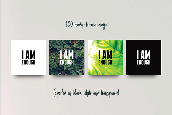 Deep Quotes - 150 Quotes Pack in Instagram Templates - product preview 4