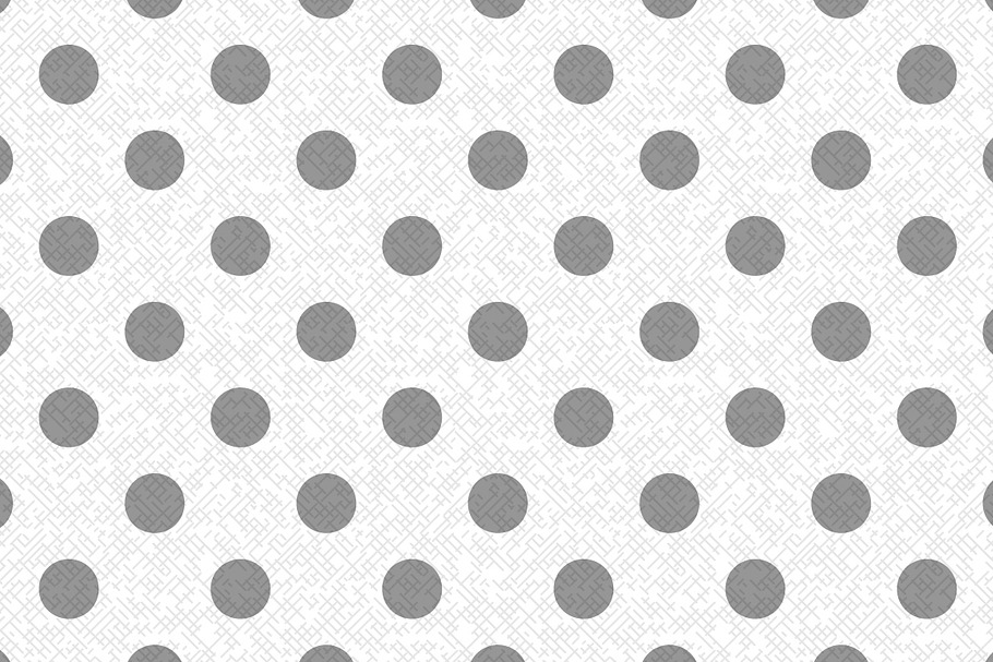 Textured gray and white polka dot in Patterns - product preview 8